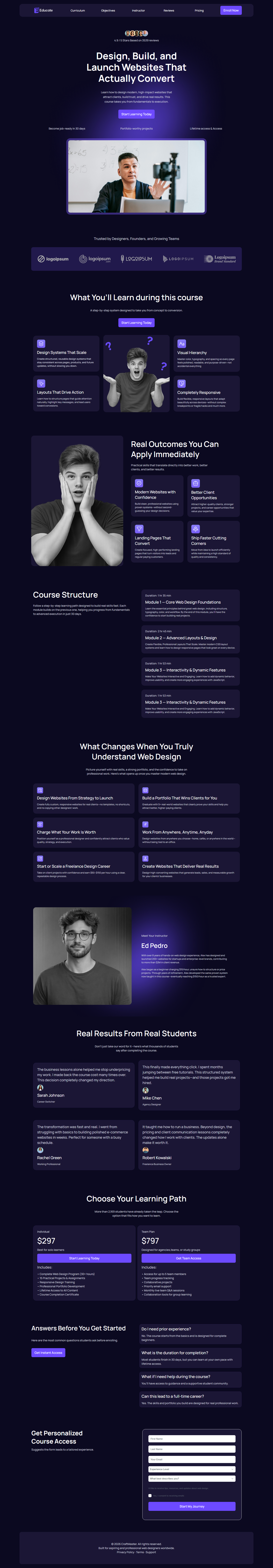Snapshot template Video Course Master