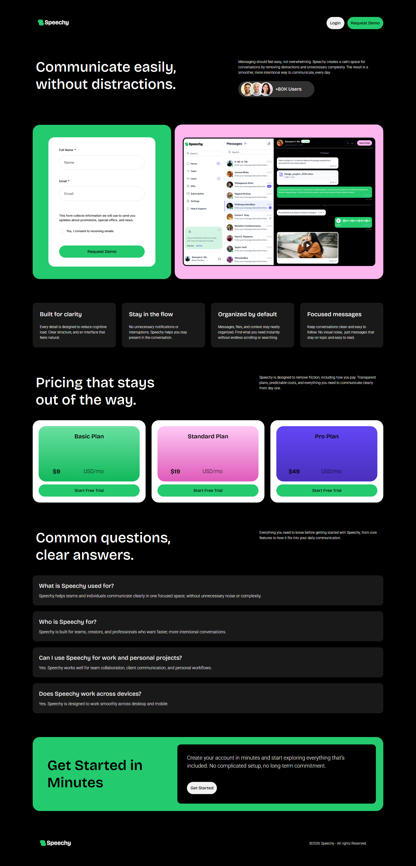 Snapshot template Speechy Personal Brand